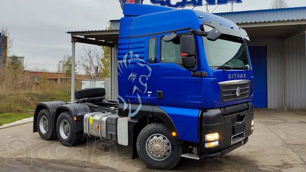 Дизельный тягач SITRAK C7H, 6х4, 480 л.с., АКПП, рессора