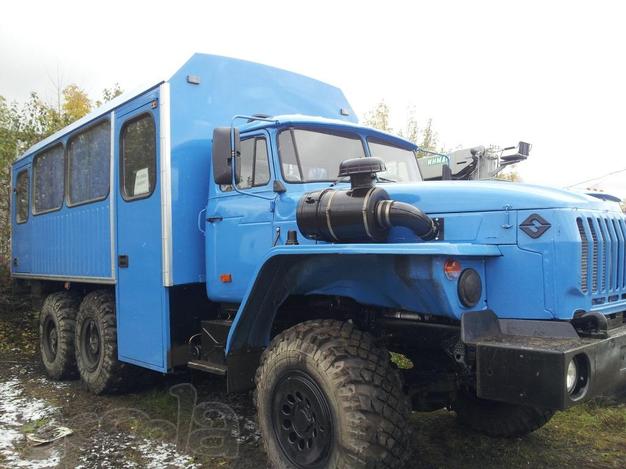 Урал Вахтовый автобус 22м. 2014г. в. Навесное 2019г. в