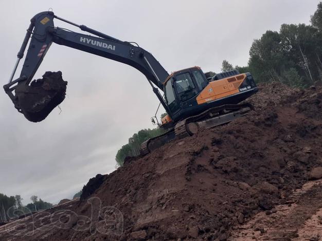 Экскаватор гусеничный HYUNDAI R350LVS 2022г. в аренду